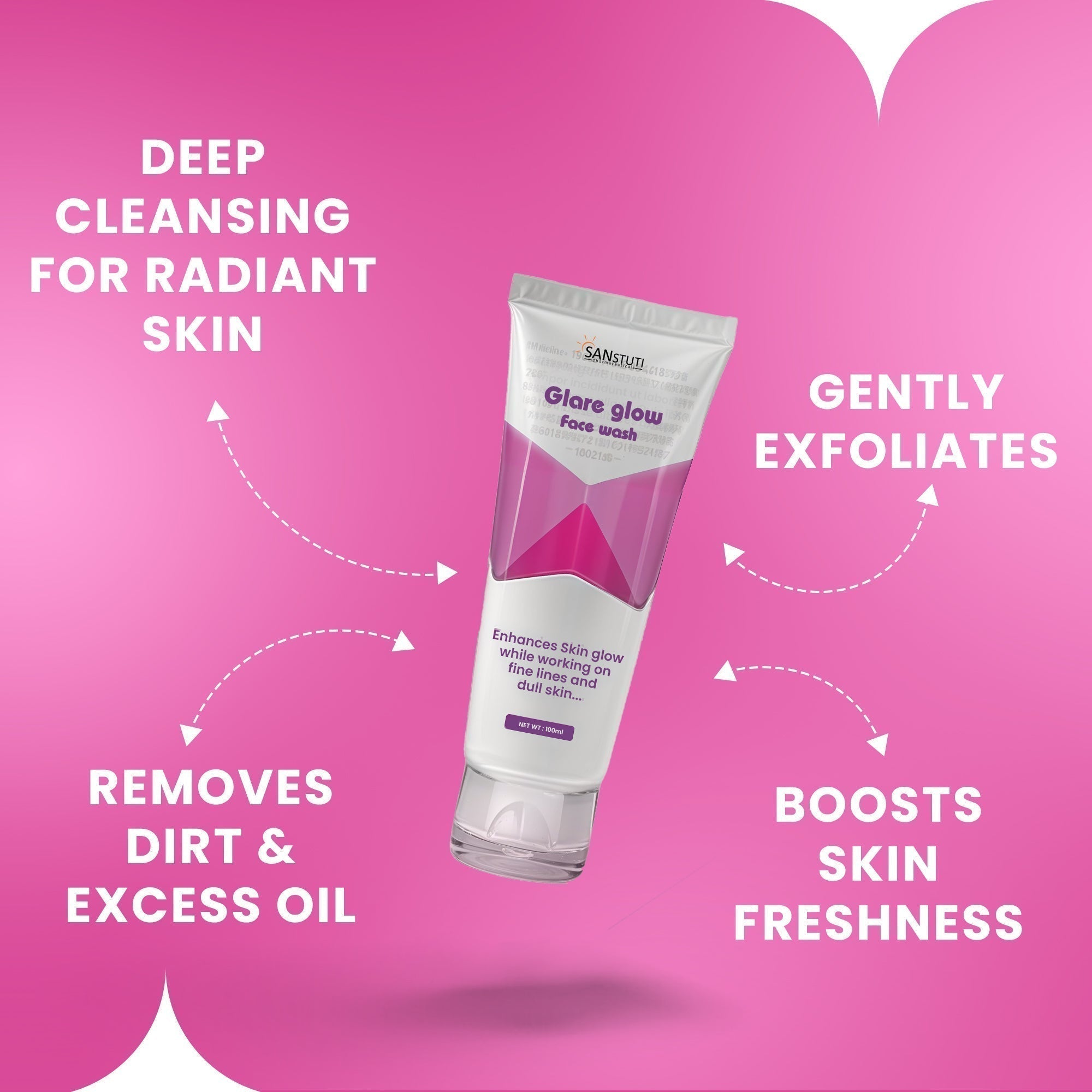 Glare Glow Face Wash