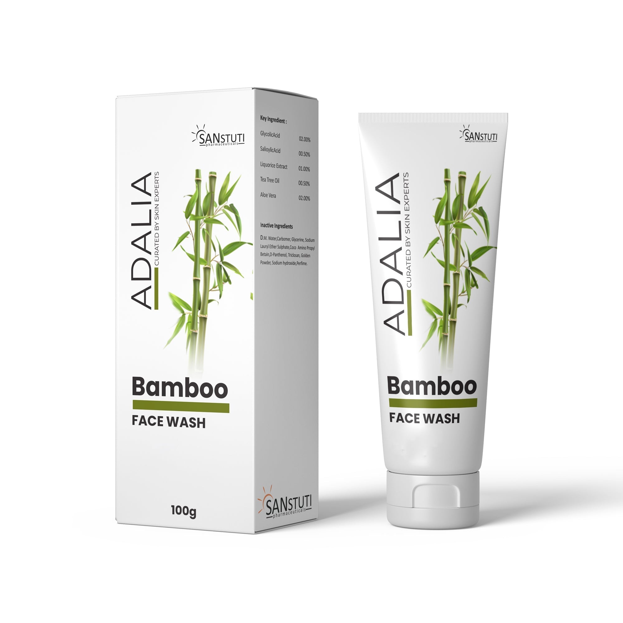 Adalia Bamboo Face Wash