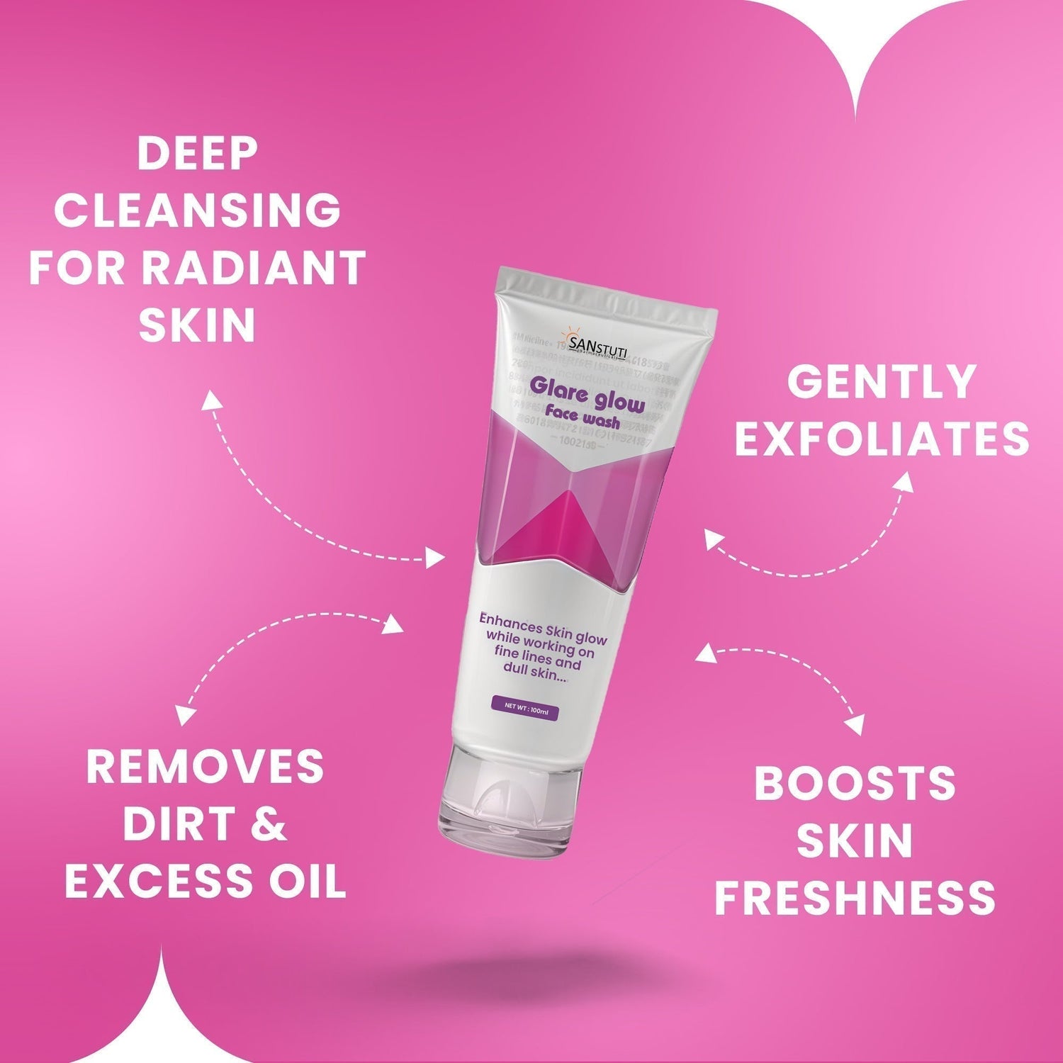 Glare Glow Face Wash