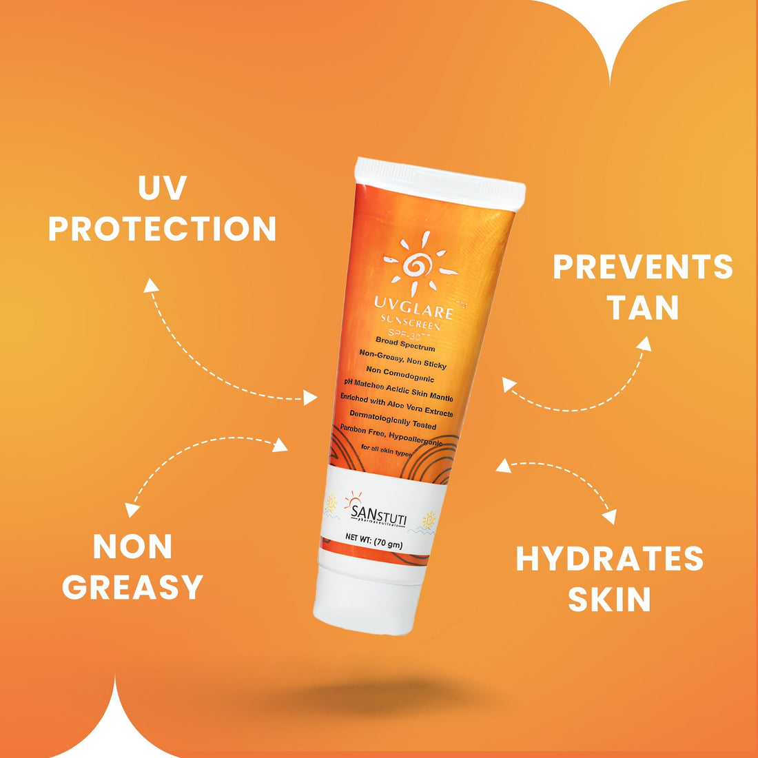 UVGLARE Sunsreen