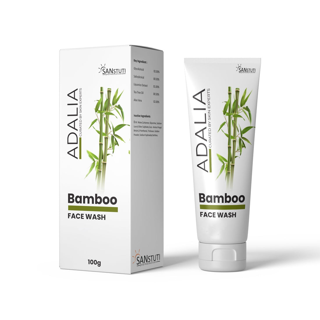 Adalia Bamboo Face Wash