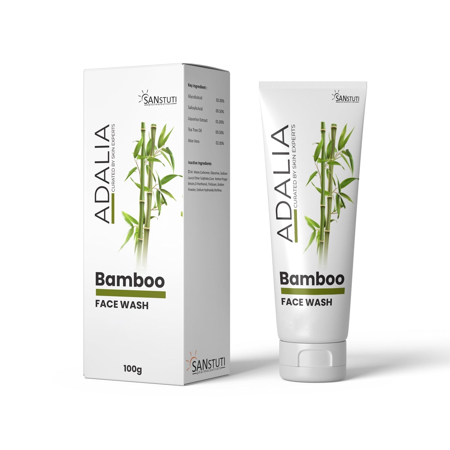Adalia Bamboo Face Wash